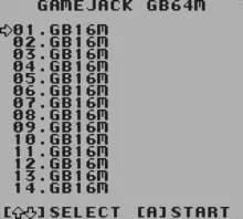 Image n° 1 - screenshots  : GB Gamejack 64M